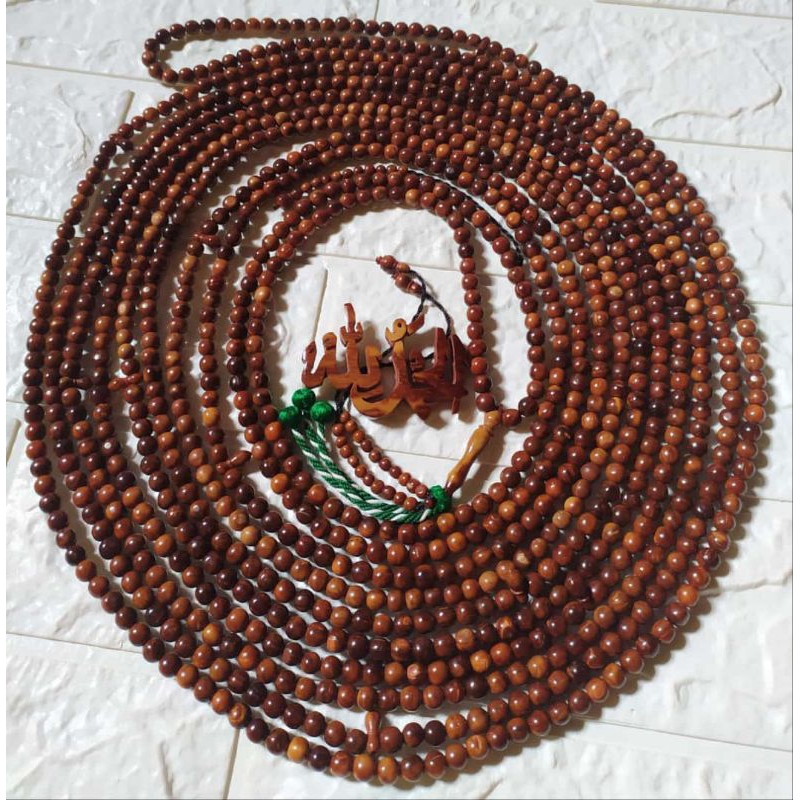 Tasbih kaukah bulat isi 1000 cod