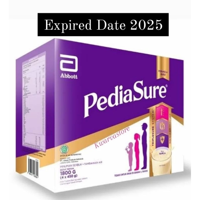 

Pediasure Triplesure Vanila 1800gr ED 2025