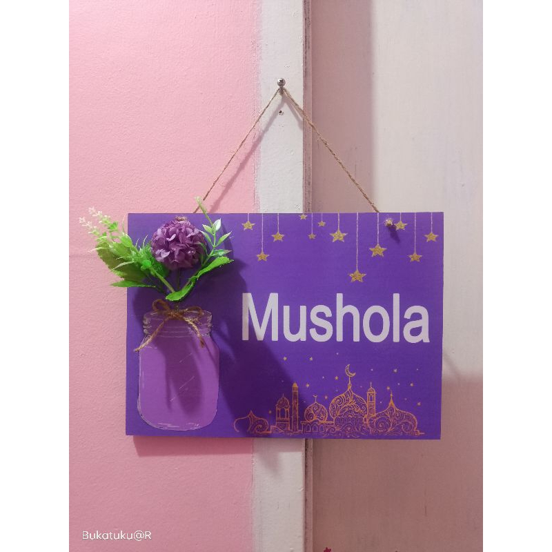 HIASAN DINDING DEKORASI RUMAH ' MUSHOLA'