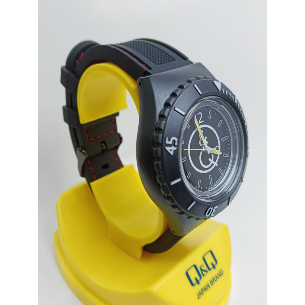 Jam Tangan Pria Smile Solar Sporty Analog Original Q&amp;Q QnQ QQ RP16