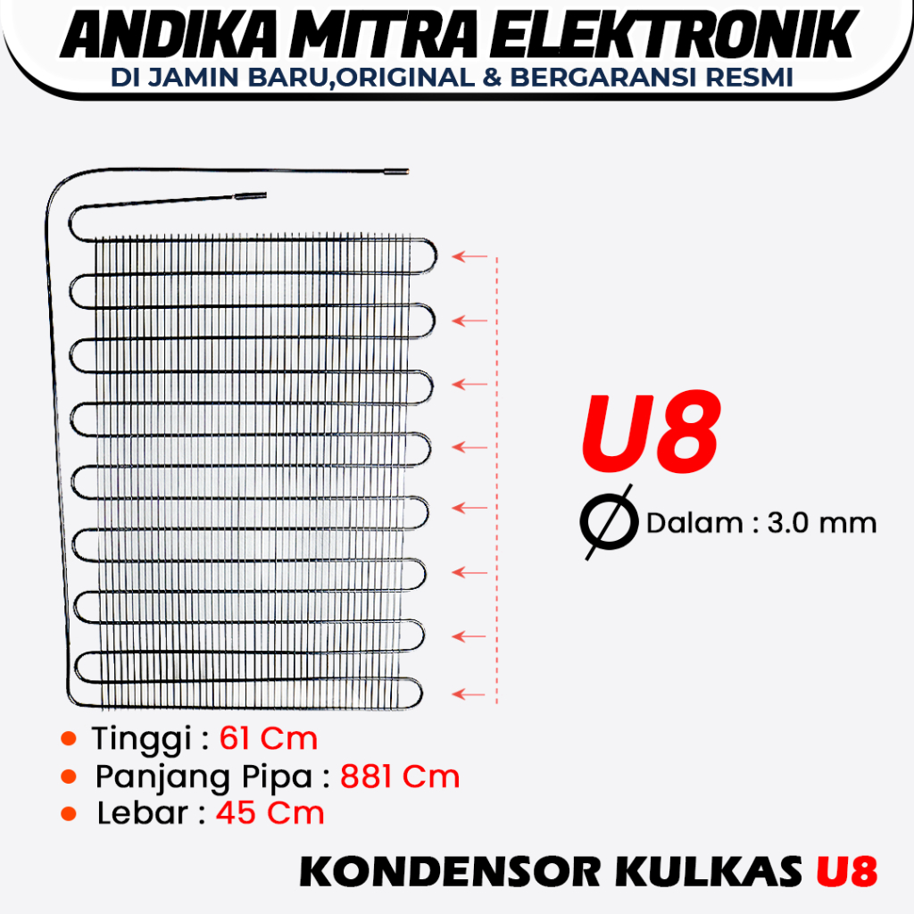 KONDENSOR KULKAS - CONDENSOR KULKAS SHOWCASE FREEZER - KONDENSOR