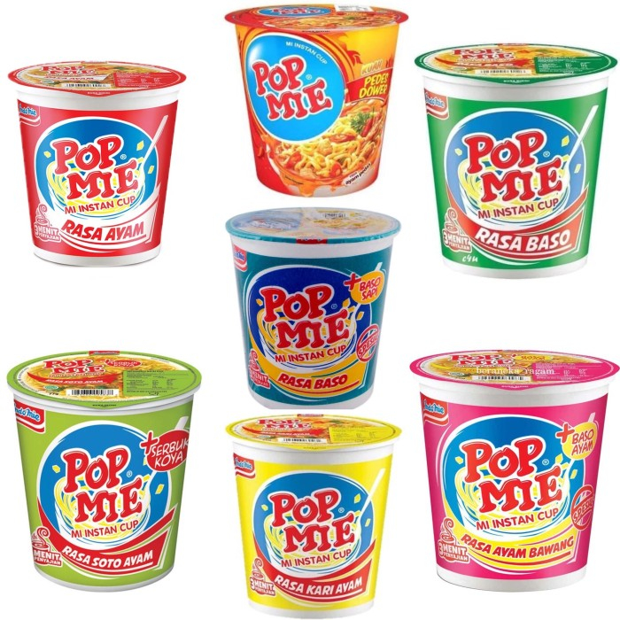

POP MIE VARIANT RASA KUAH DAN GORENG