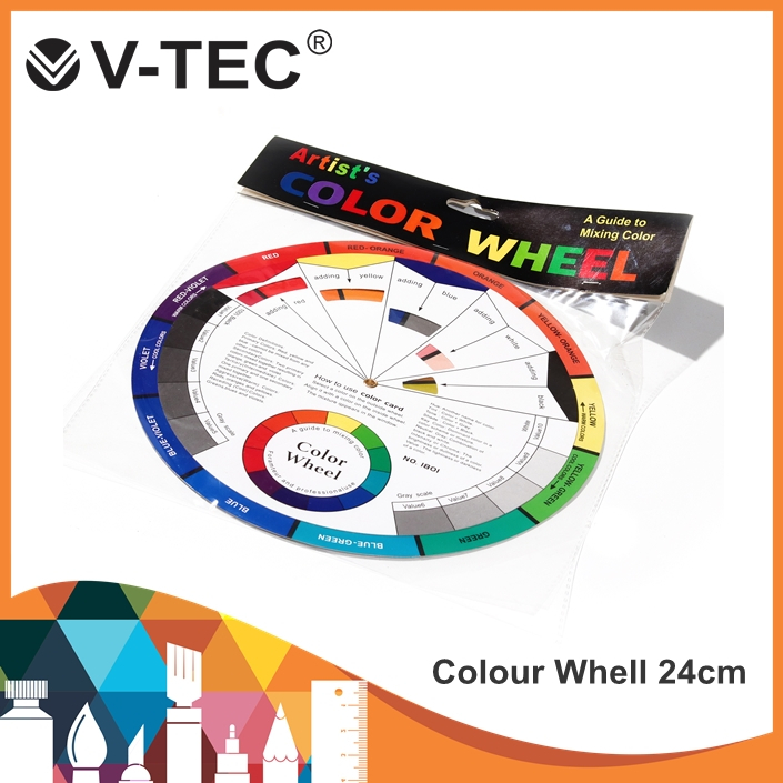 

Color Wheel 24cm / Cakra Warna Diameter 24cm / V-Tec Color Wheel