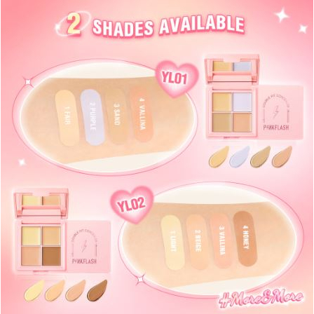 Pinkflash Double Fit Concealer Pinkflash Concealer Pallete Pinkflash Concealer Flawless Pink Flash Concealer Pink Flash Pinkflas