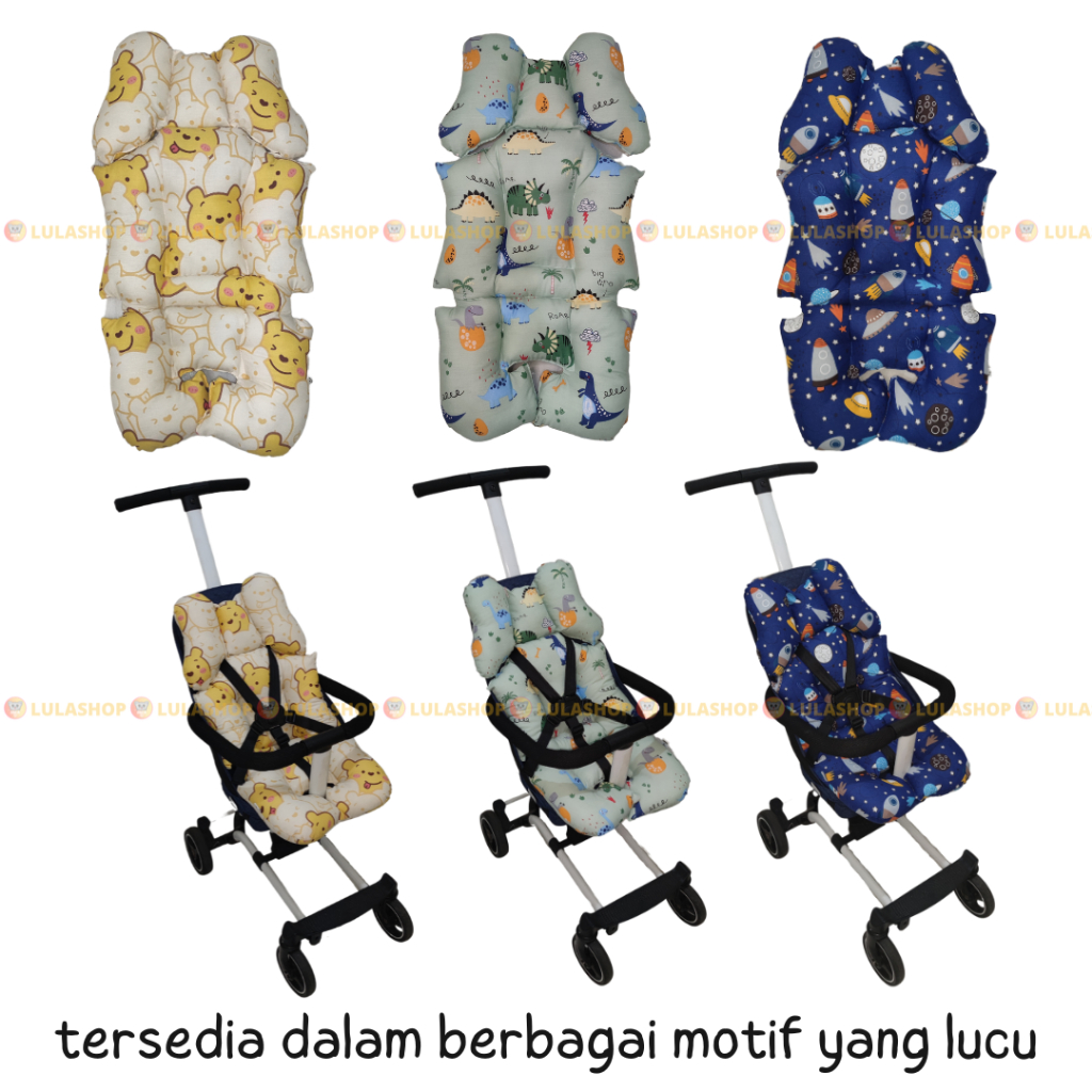 Alas Stroller Bayi / Car Seat / Bouncher Motif Lucu Model Universal