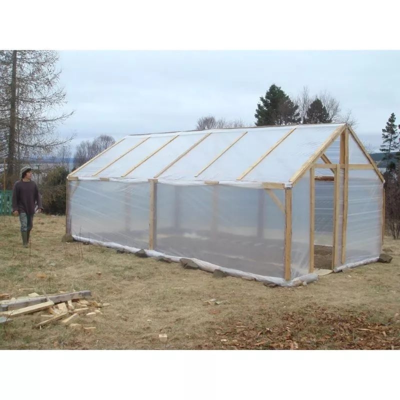 25 meter PLASTIK PE Sungkup Tanaman/ Greenhouse 240 cm 0,3