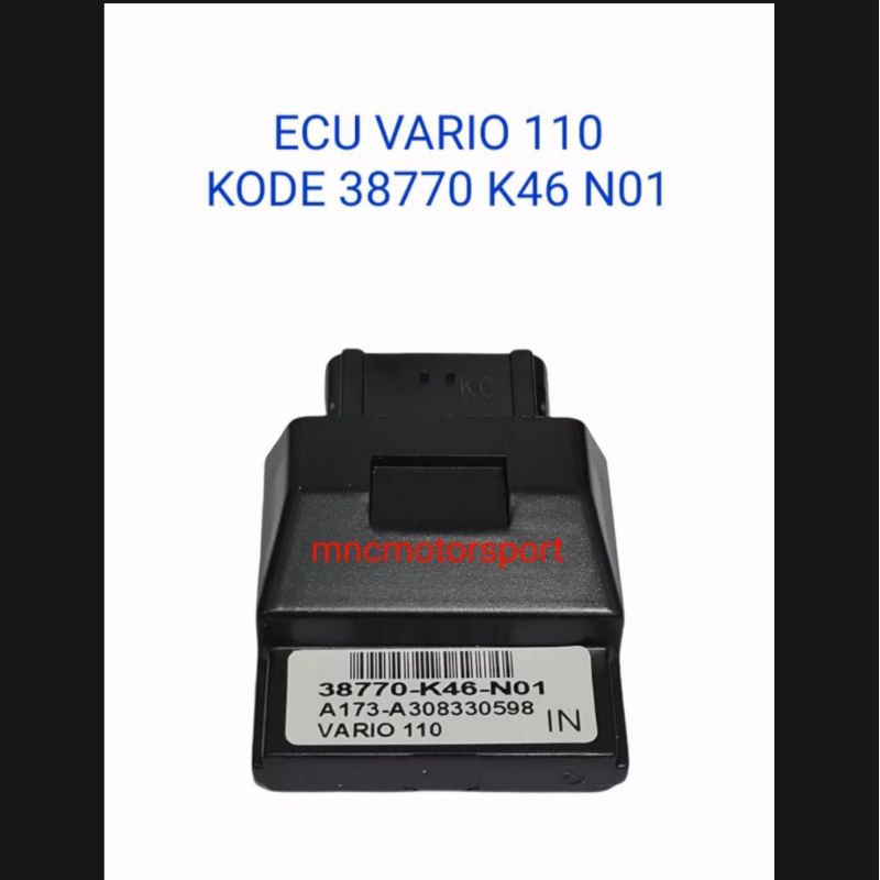 ECU VARIO 110 FI KODE 38770 K46 NO1