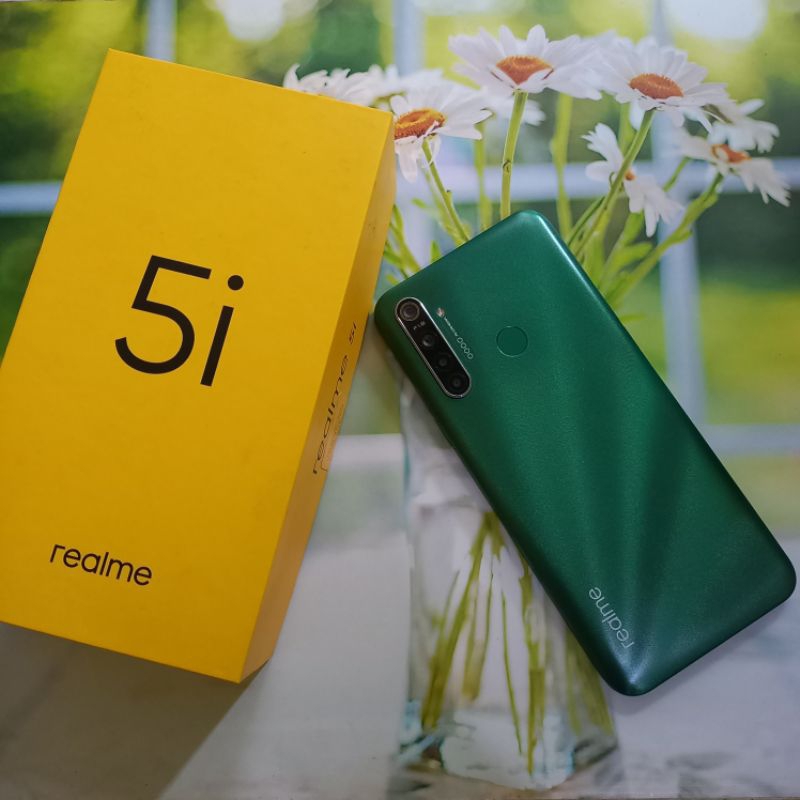 REALME 5I 4/64 SECOND FULLSET ORIGINAL HP SECOND MULUS