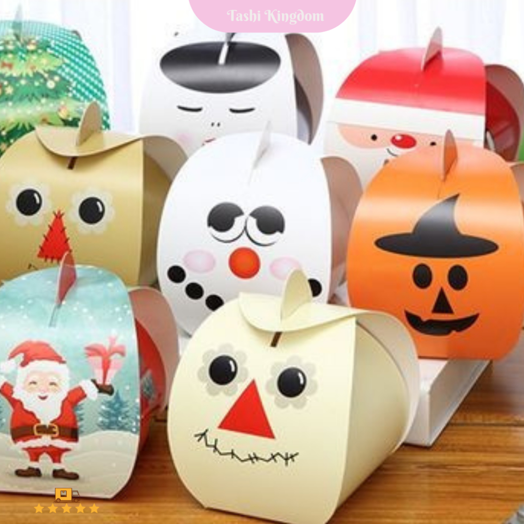 

kotak Kado haloween, kotak gift kotak souvenir box hampers halloween kotak kado snack natal kotak bingkisan halloween