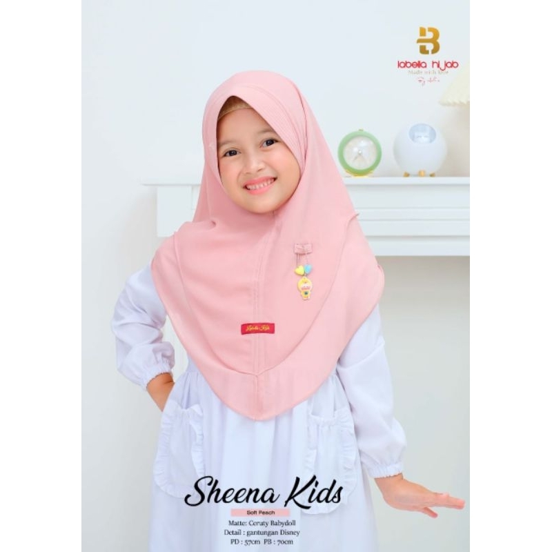 SHEENNA KIDS/HIJAB ANAK PREMIUM/ CERUTY BABYDOL/LABELLA HIJAB