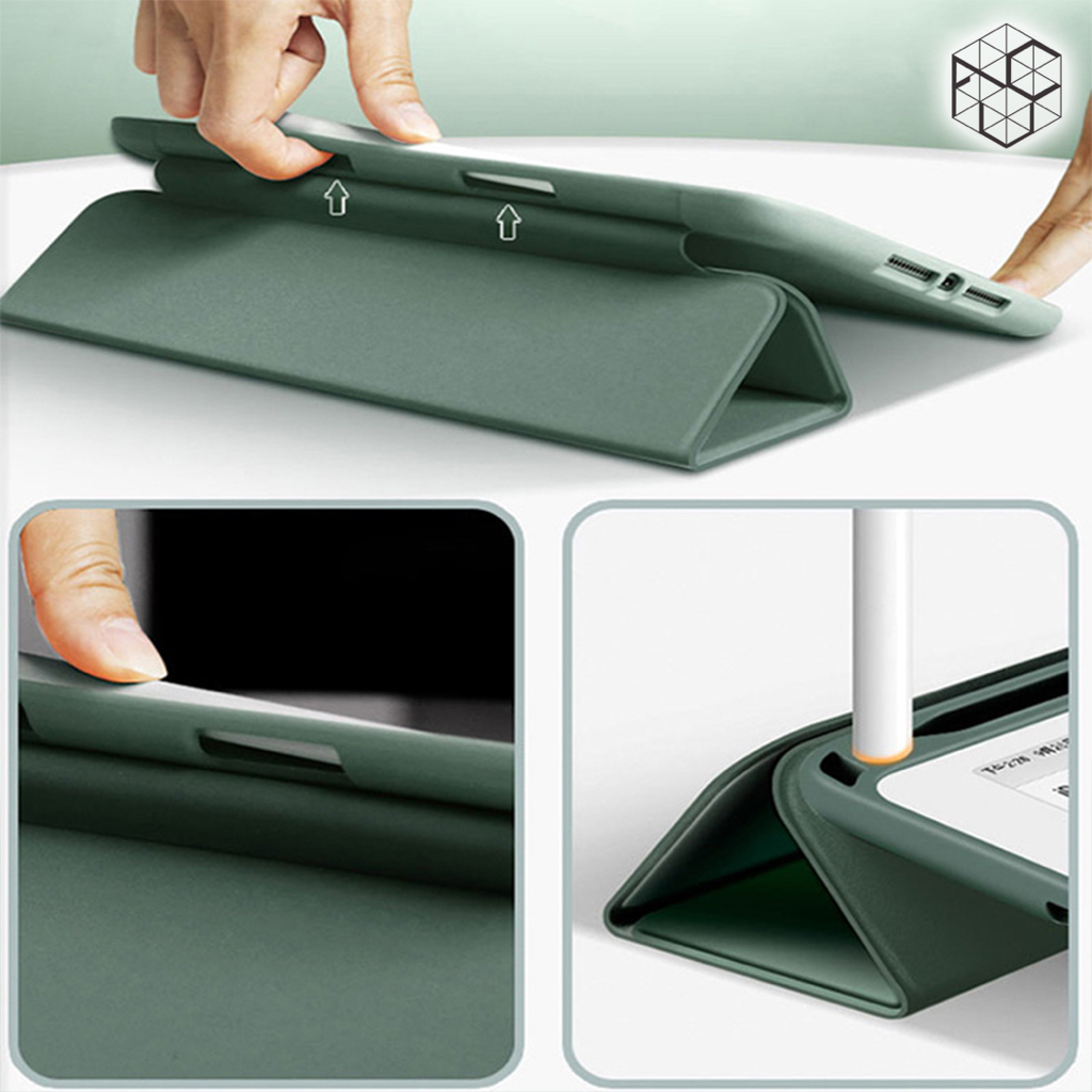 iPad Silicone Case Protective Slim Pencil Holder for iPad Mini 4 and 5 7.9&quot; / Mini 6 8.3&quot; / Air 4,5 10.9&quot;