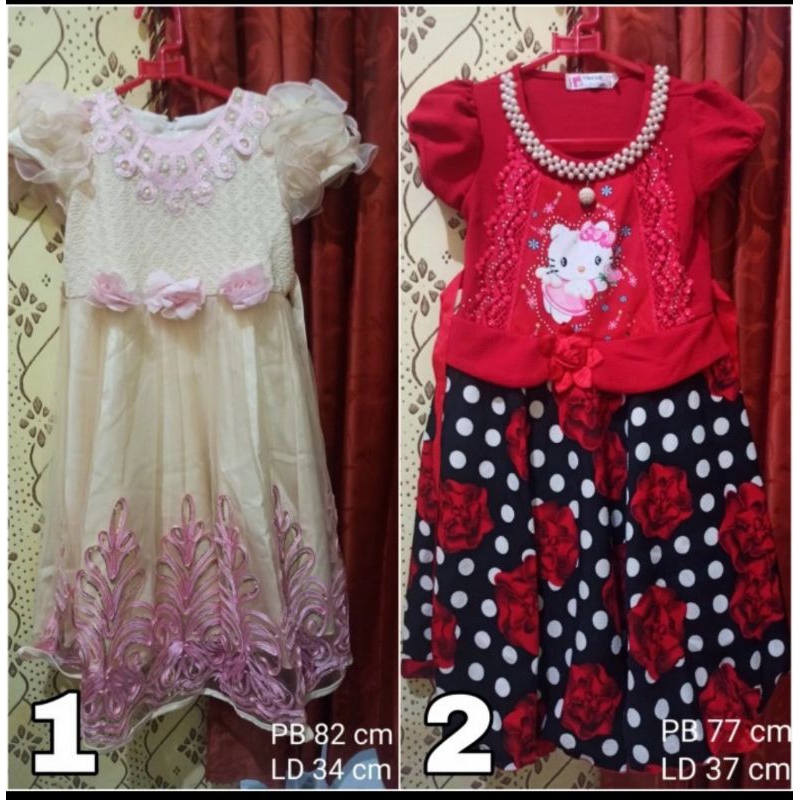 PRELOVED GAUN PESTA ANAK