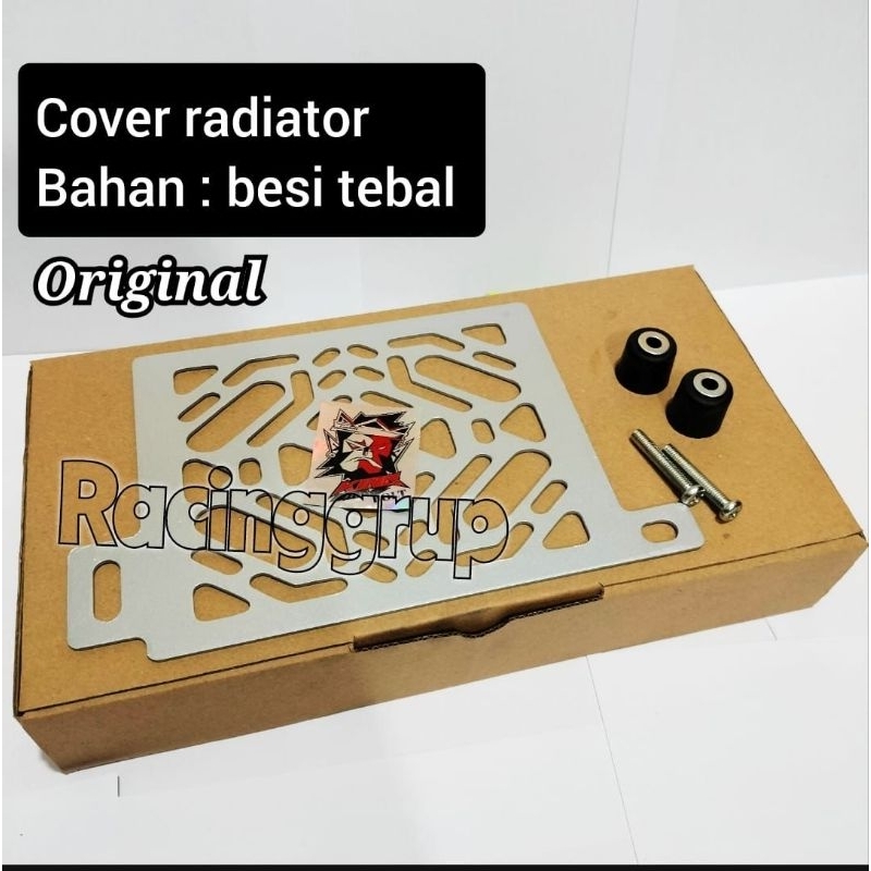 cover tutup radiator KING DRAG V1 yamaha nmax old nmax new aerox lexi bahan tebal besi anti bengkok premium