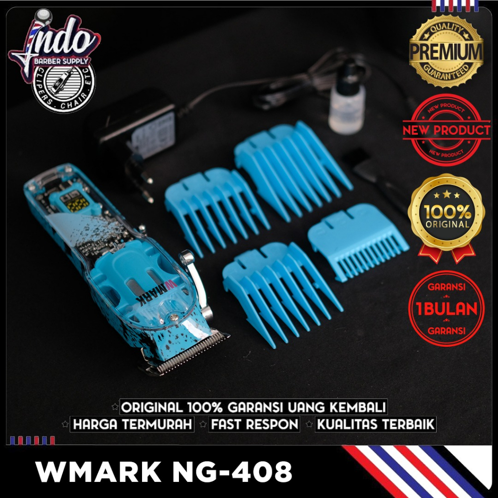 Wmark ng 407 408 hair clipper / mesin cukur rambut WMARK 407 WMARK 408