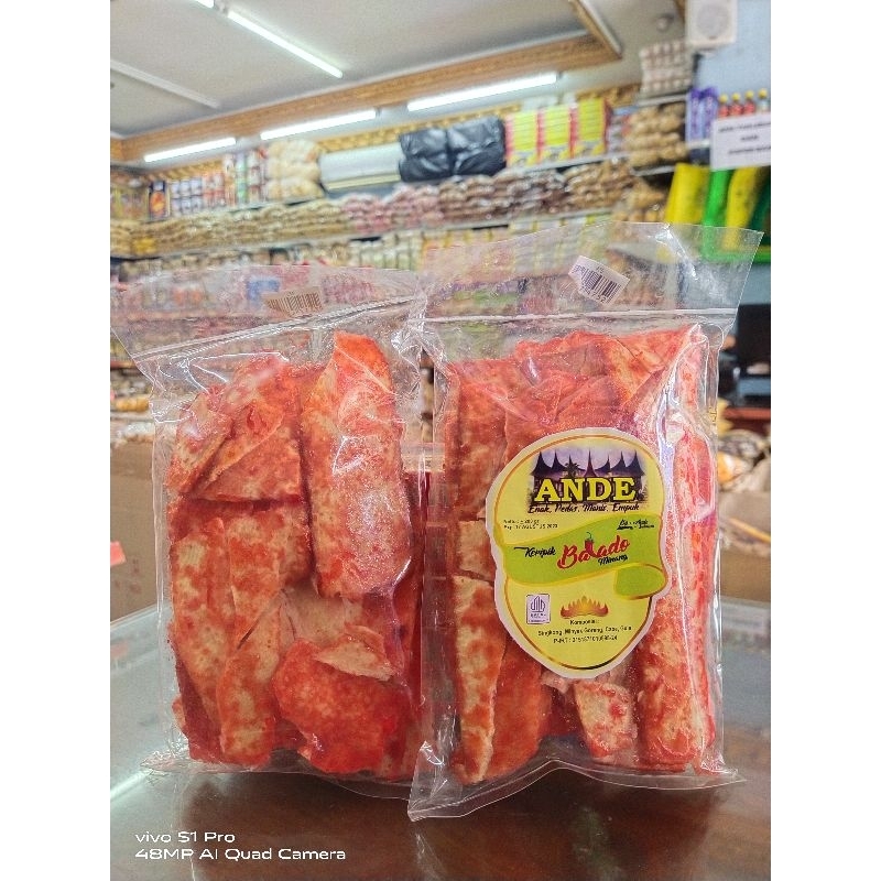 

Sanjai/keripik singkong khas Bukittinggi