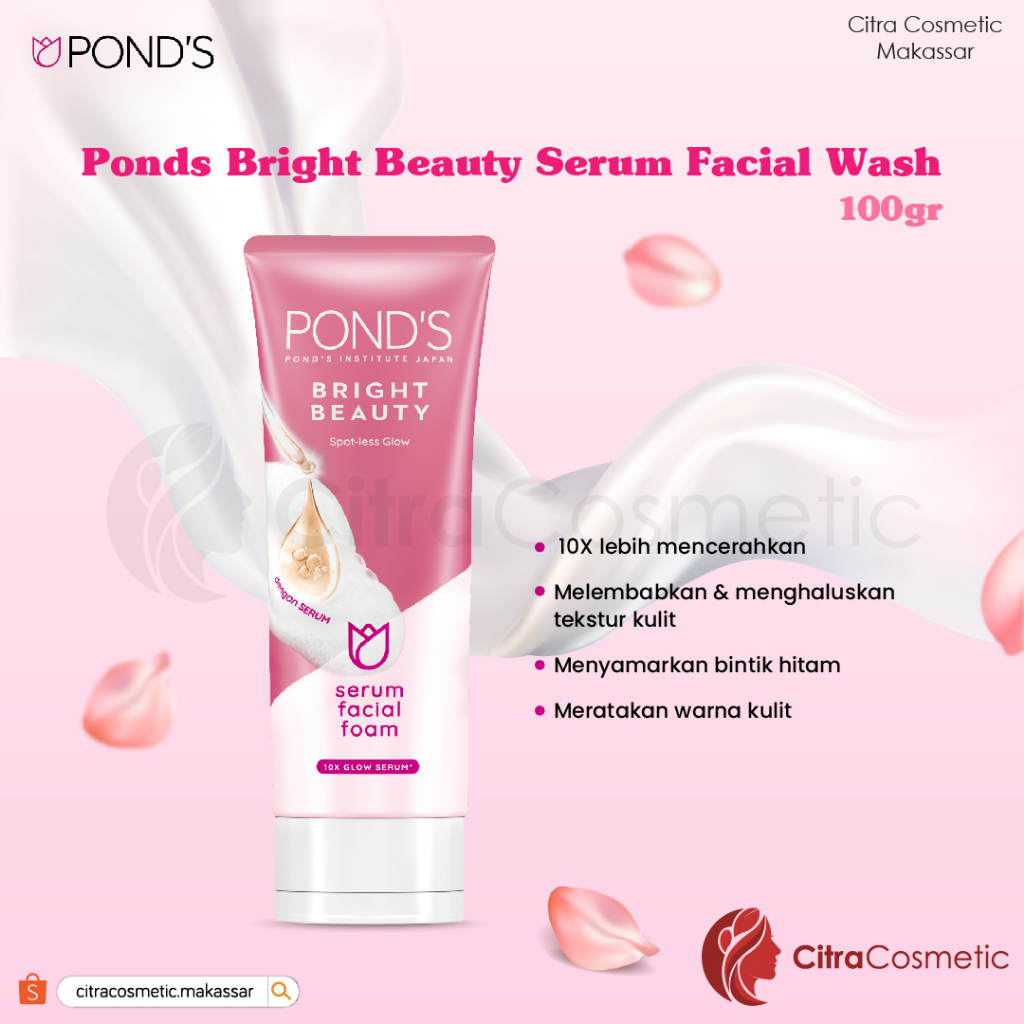 Ponds Bright Beauty Foam 100 Gr | 50 Gr