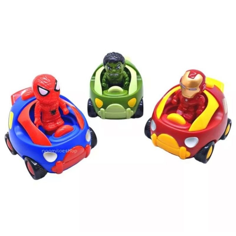 SUPERHERO PRESSING CAR