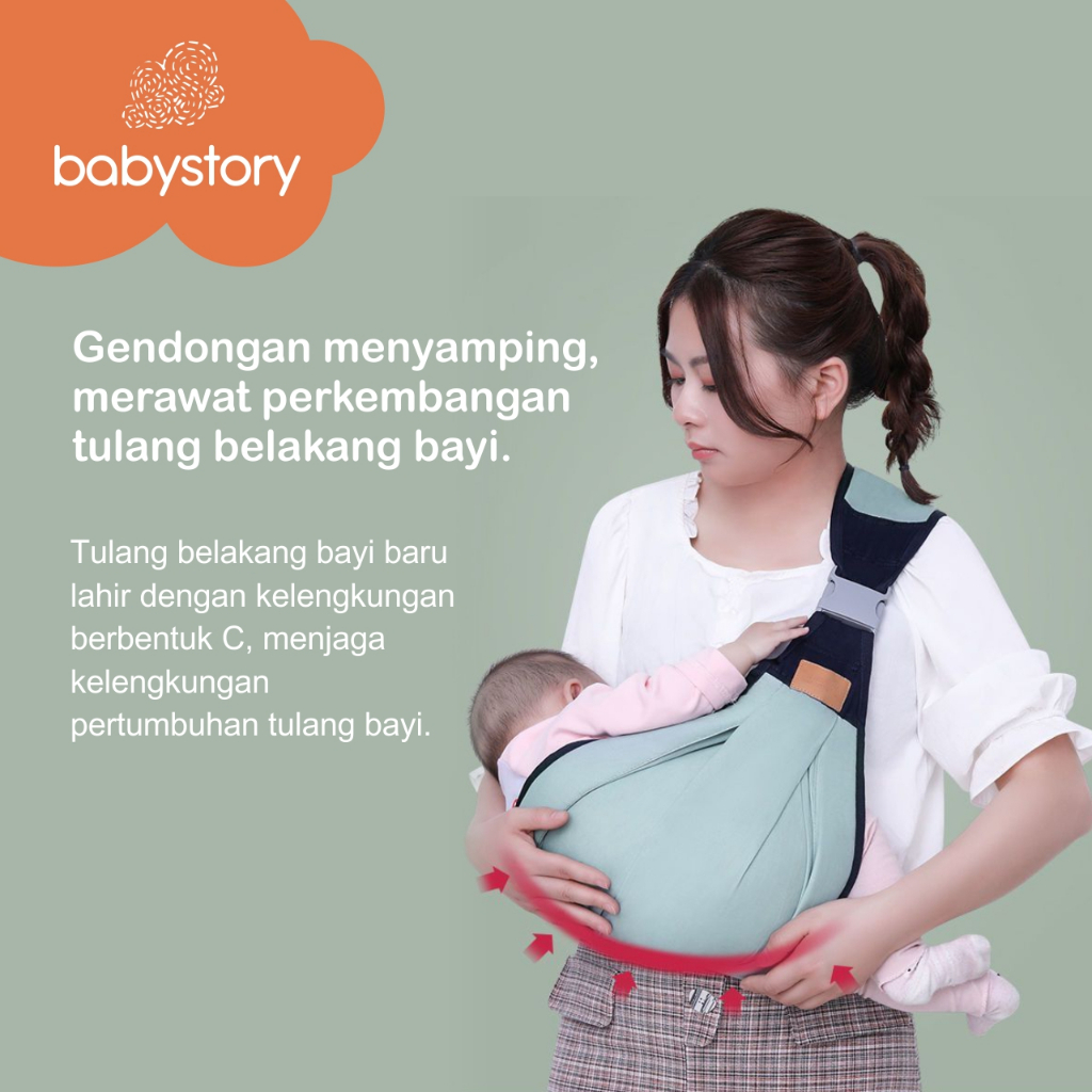 Gendongan bayi gendongan samping gendongan Sling Bayi Depan Shape Cocok gendongan M shape gendongan bayi