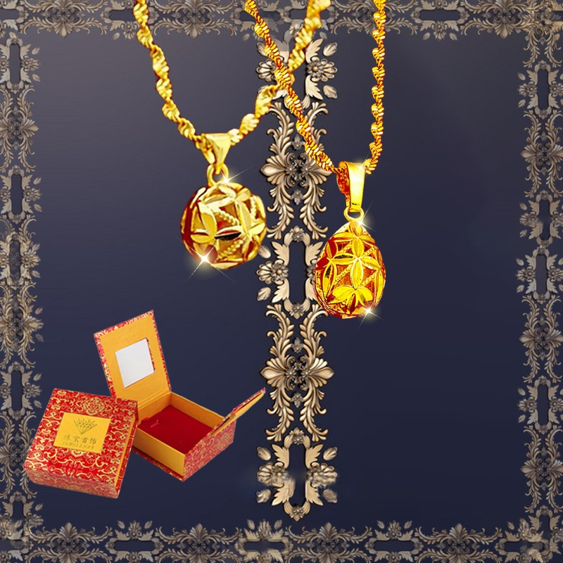 Wanita Kalung Emas Pasir/Baru Saudi Emas/Kalung Emas Asli Kadar 375%/Emas 24K