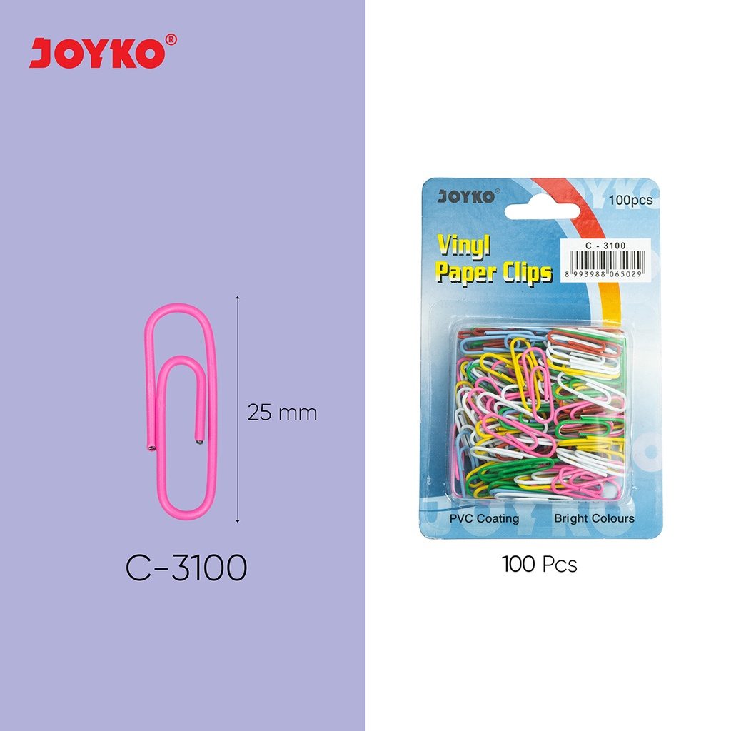 

JOYKO PAPERCLIP PENJEPIT KERTAS
