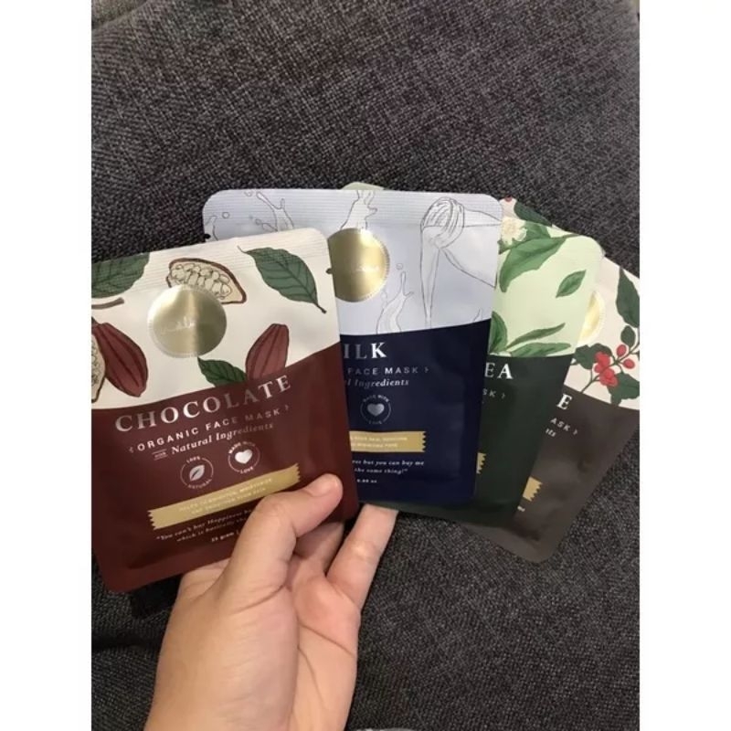 (BPOM) Masker Organik Crushlicious FORMULA LAMA 10gr 25gr