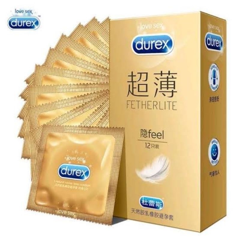 Kondom Durex Fetherlite Isi 3 Pcs