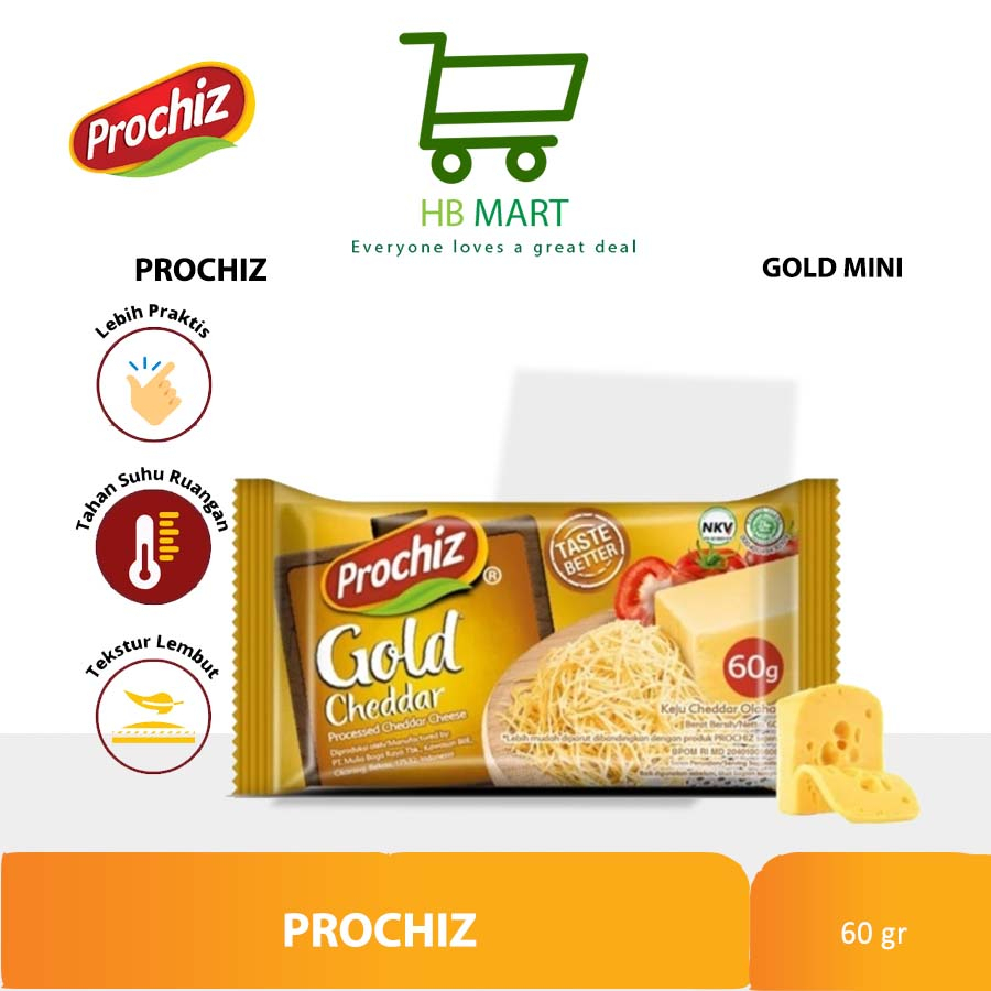 

keju prochiz gold mini 60gr