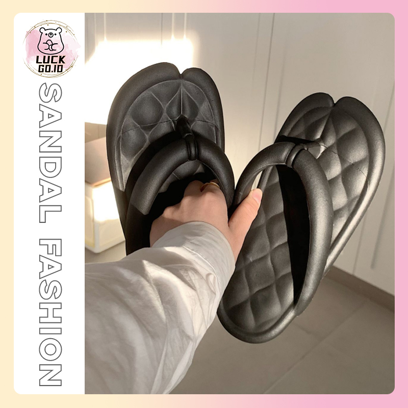 Sandal Wanita Terbaru Jelly Karet Sendal Jepit Wanita Kekinian Korea Sendal Selop Rumah Empuk Murah Elastic Empuk Eva