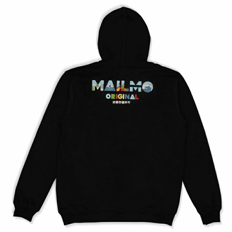 Hoodie Its Mailmo Sea Sweater Hitam Unisex