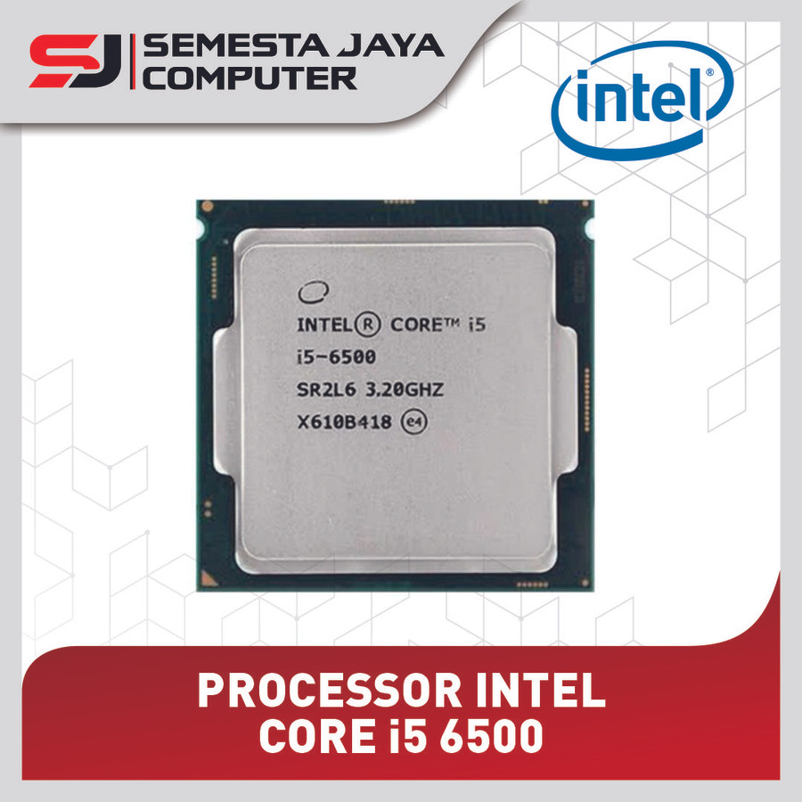 PROCESSOR iNTEL CORE i5 6500 3,2 GHz TRAY LGA 1151 PROSESOR SKYLAKE