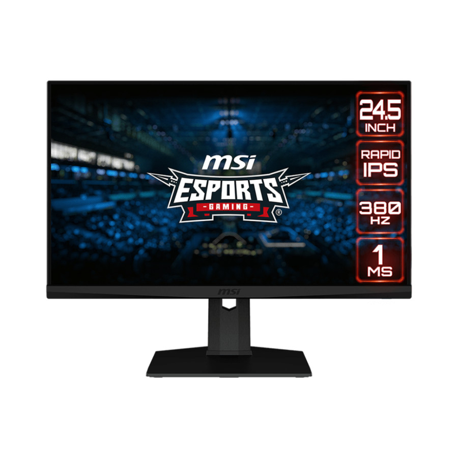 Monitor LED MSI G253PF 25&quot; Rapid IPS 1080p 360Hz OC 380Hz HDR400 ERGO