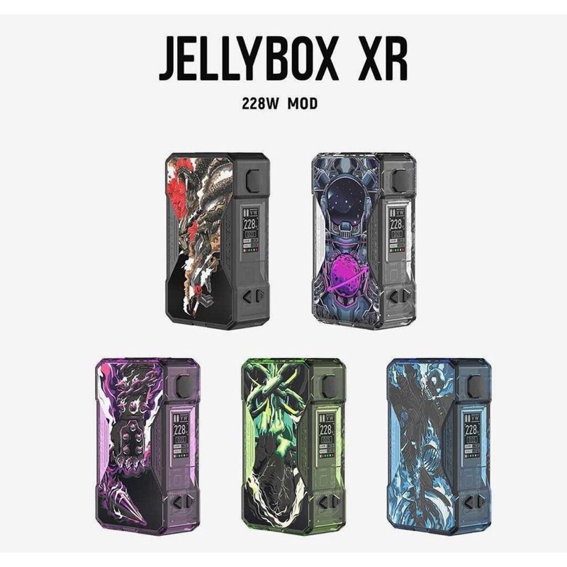 JELLYBOX XR 228W Mod With Display