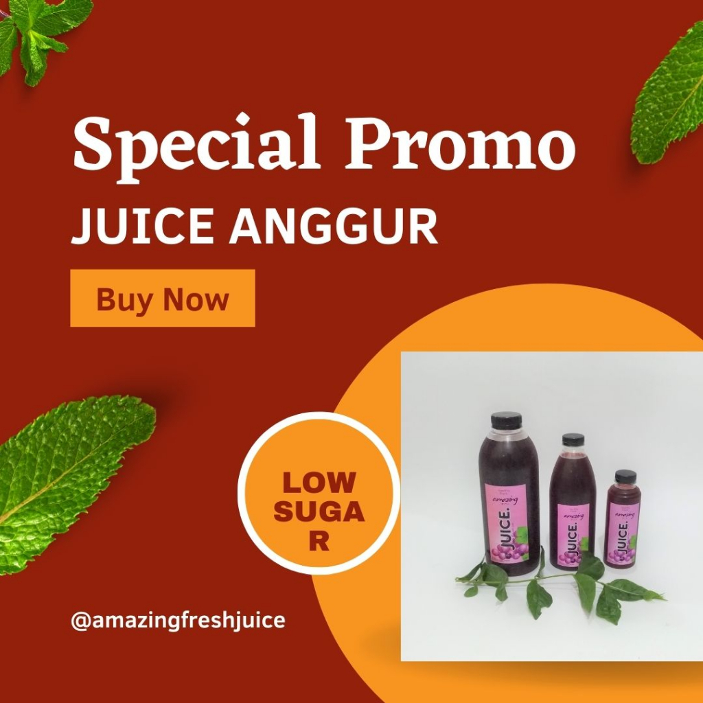 

PROMO Jus Buah Anggur Fresh Juice Grape