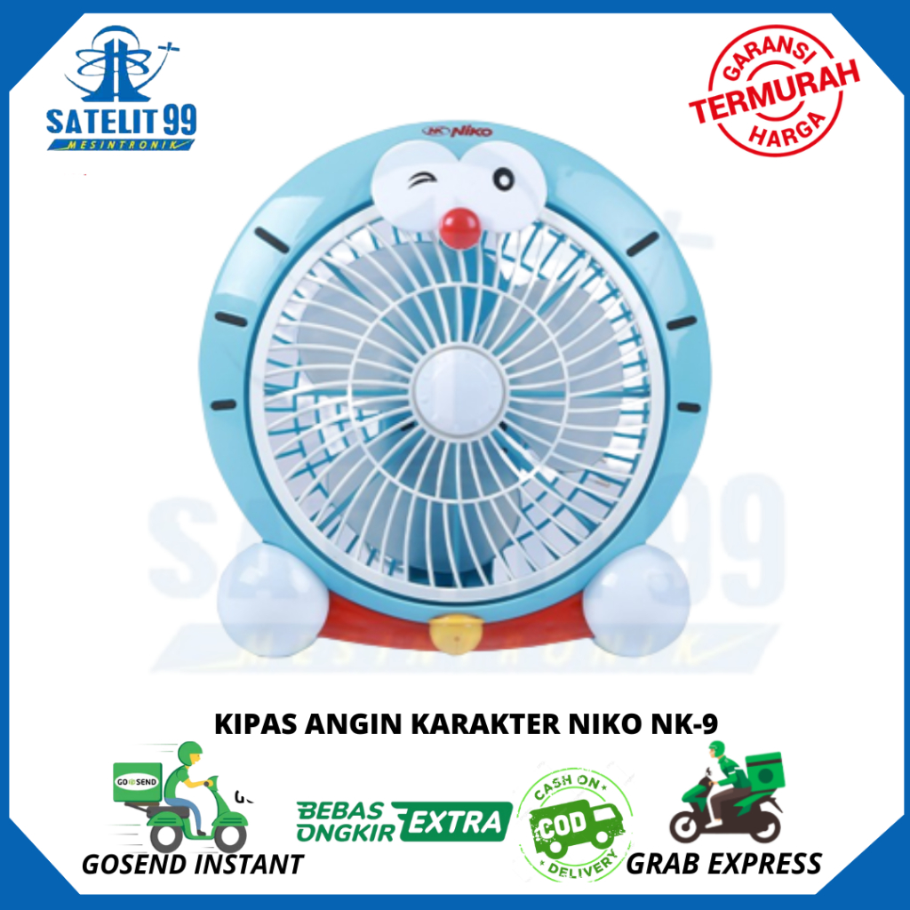 KIPAS ANGIN KARAKTER NIKO NK-9