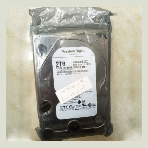 Hard Disk HDD WDC 2TB SATA BLACK |