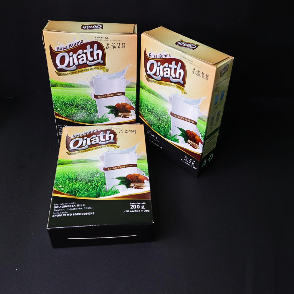 

3 box QIRATH Plus Kurma Susu Kambing Etawa Original Murah Atasi Nyeri Sendi Nyeri Tulang Asam Urat Reumatik Batuk Menahun Asma Paru Paru