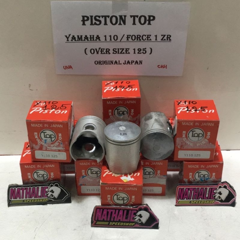 PISTON TOP YAMAHA 110 / FIZR / FORCE 1 ZR OS 125 - ORIGINAL JAPAN