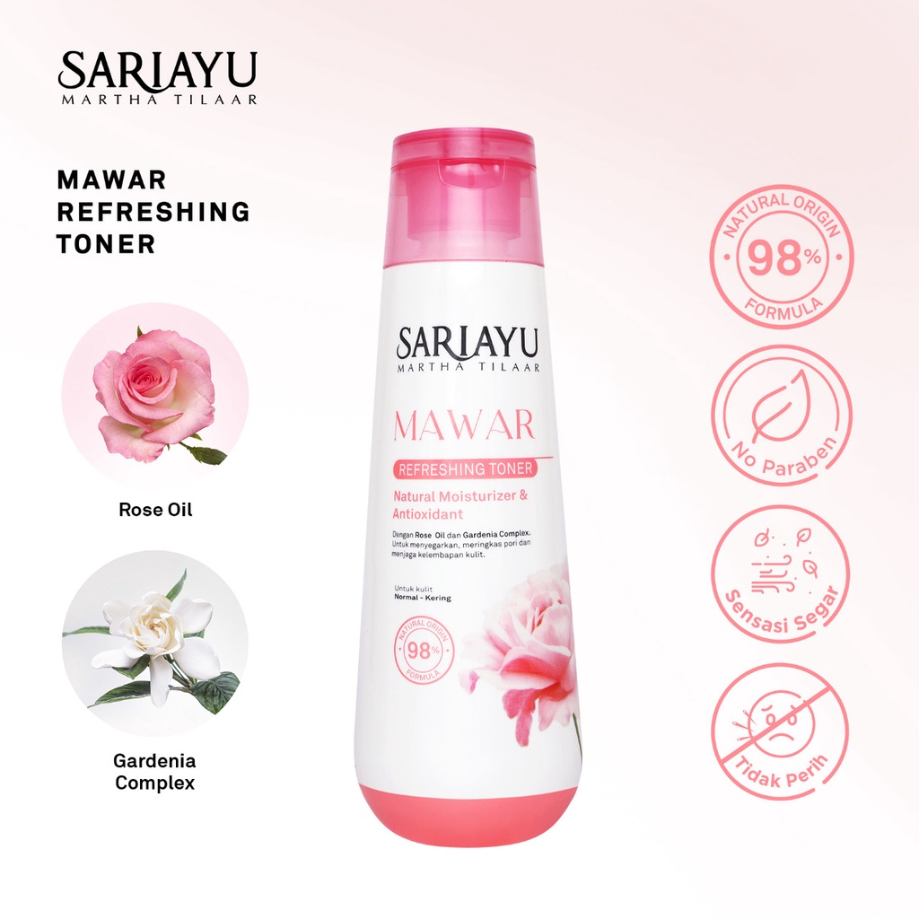 Sariayu Refreshing Toner / Cleansing Milk 150 ML