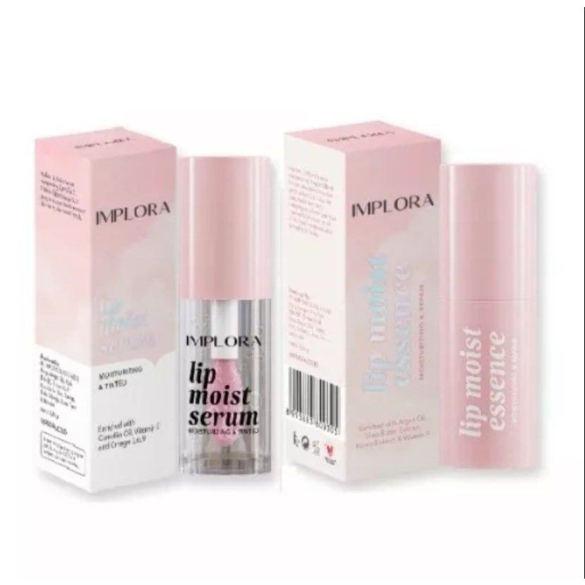 IMPLORA LIP MOIST SERUM/ IMPLORA LIP MOIST ESSENCE/ PERAWATAN BIBIR