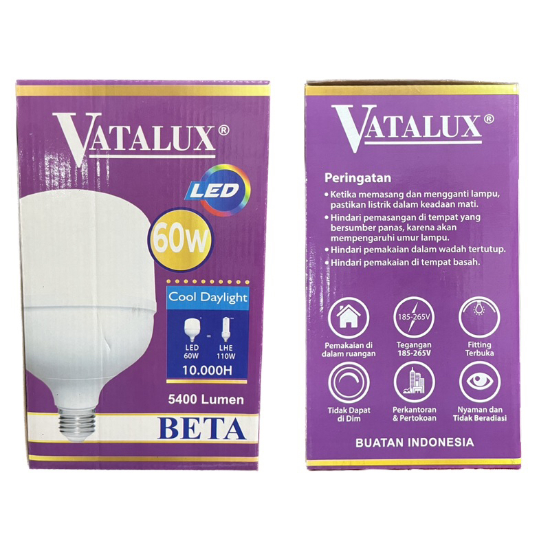 Vatalux - Lampu LED 60W