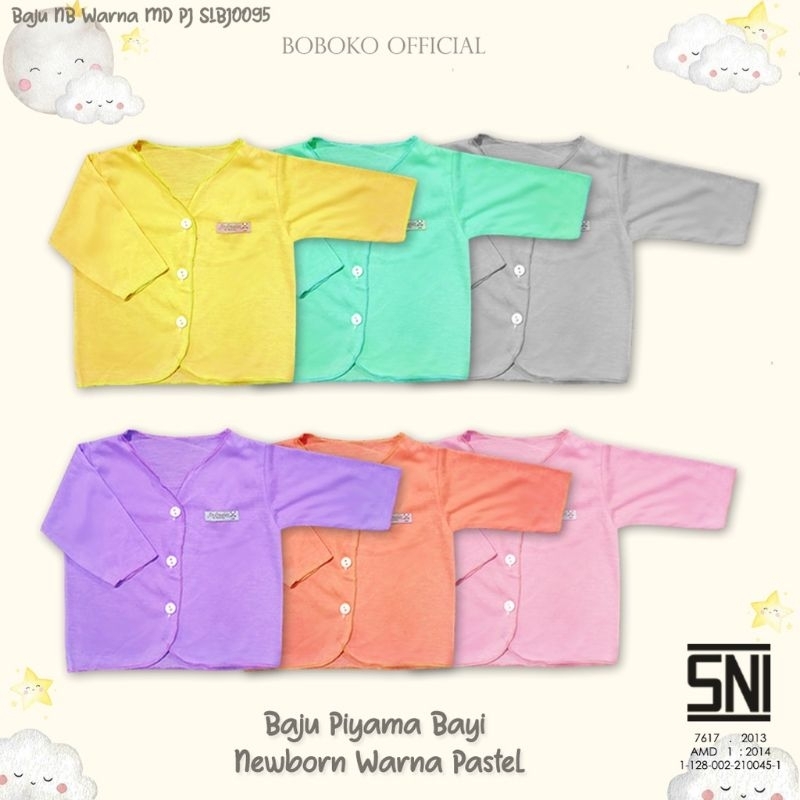 Boboko Baju Atasan Panjang Newborn