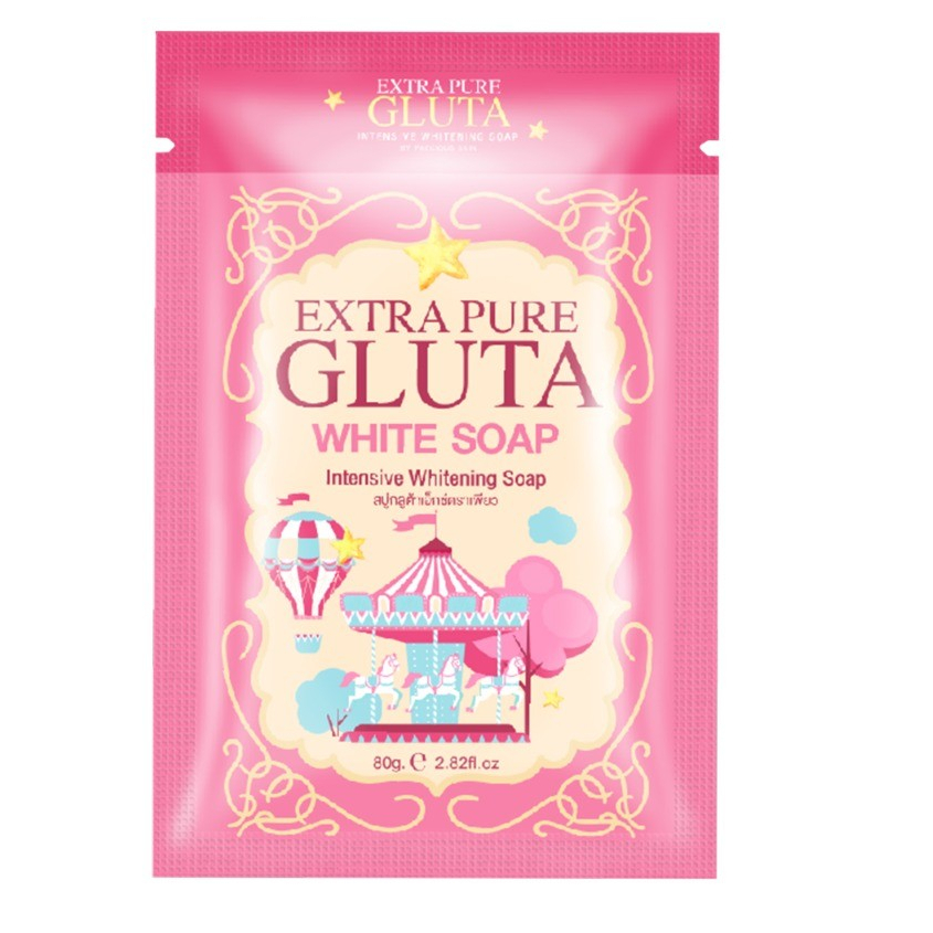 Precious Skin Extra Pure Whitening Gluta Soap Sabun Pemutih Badan Thai