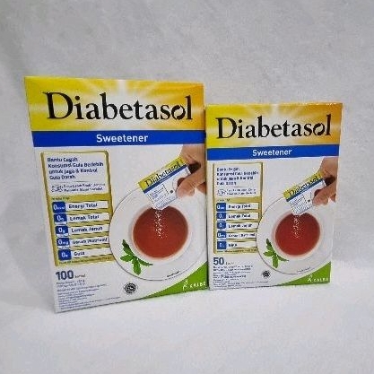 Diabetasol Sweetener 25/50/100 Sachet