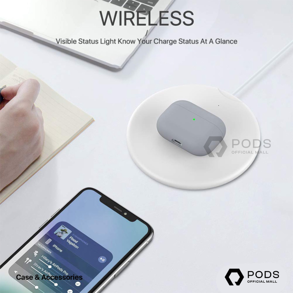 [CASE ONLY] ThePods Pro 2 2nd Generation / Pro 1 1st Generation Gen 1 - (Premium Silicone Softcase + Free Hook) - by PodsIndonesia