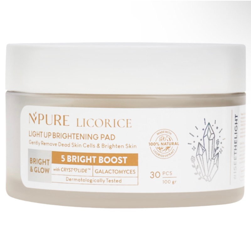 Npure Licorise Light Up Brightening Pad EXP 23112025