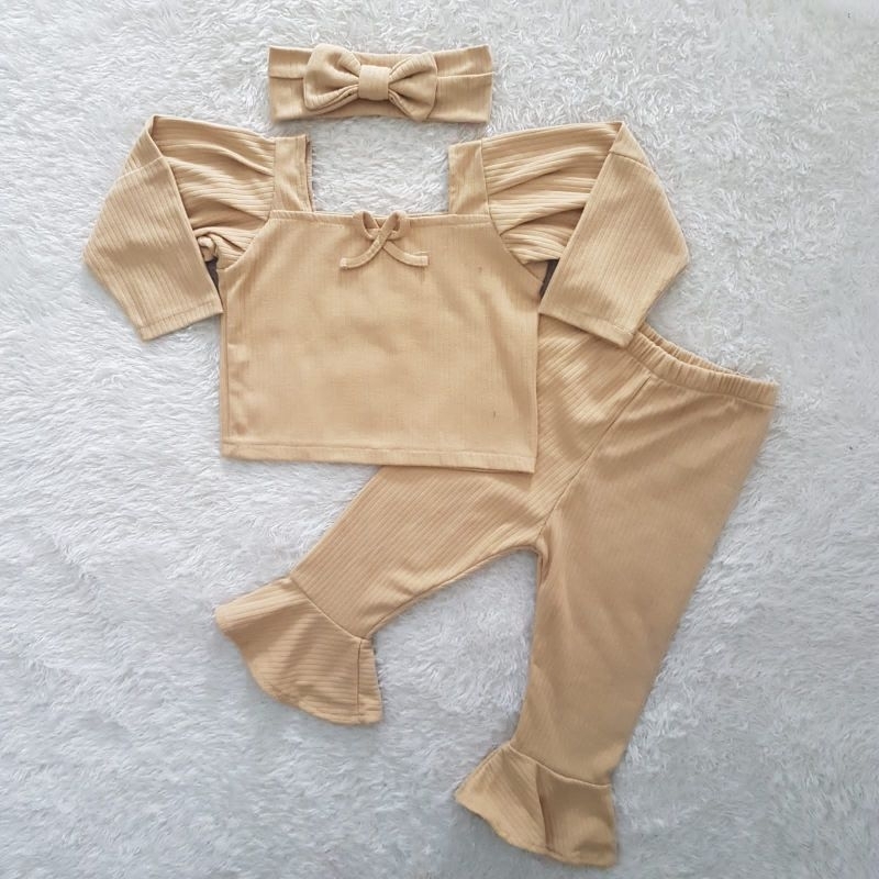 setelan Anak Bayi Perempuan Kanaya Set