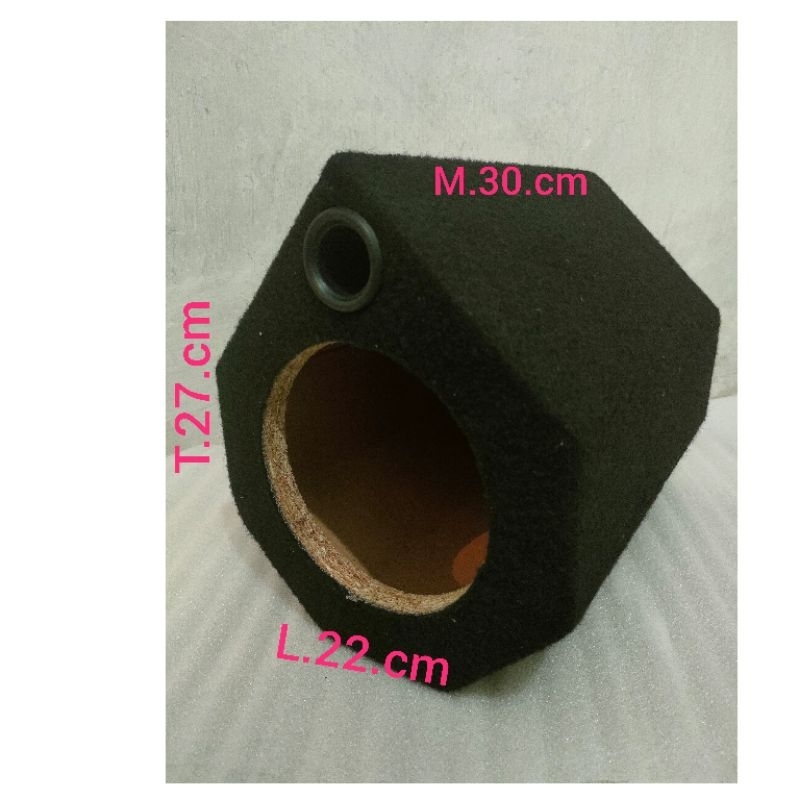 Box Speaker 6 inch Model Tabung ( Subwoofer )