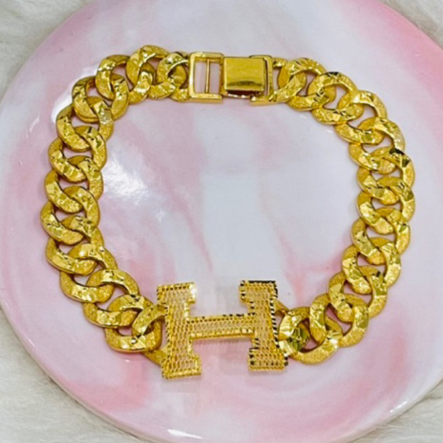 gelang sisik naga h kerawang emas asli kadar  700