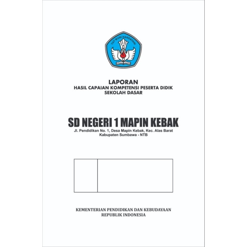 

Map Raport SD Negeri 1 Mapin Kebak