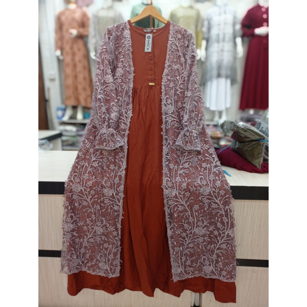 GAMIS SALVINA/SALVINA YS/SALVINA ORIGINAL/GAMIS BY SALVINA/SALVINA 2IN1BORDIR